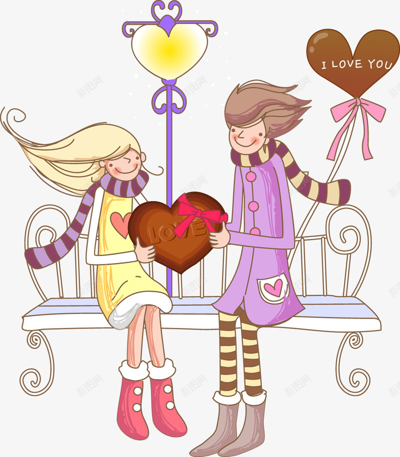 情侣约会漫画背景png免抠素材_88icon https://88icon.com 情侣 漫画 约会 背景