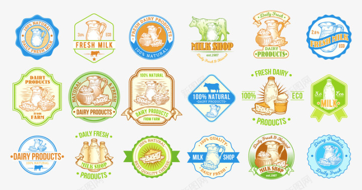 logo企业标志食物矢量图图标图标