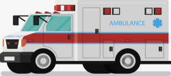 漂亮救护车可爱救护车创意救护车矢量图图标高清图片
