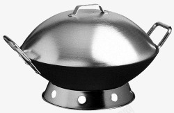 锅碗瓢盆金属锅不锈钢厨具高清图片