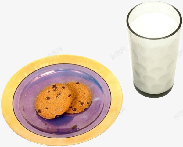 饼干牛奶png免抠素材_88icon https://88icon.com 下午茶 健康 早餐 牛奶 营养 饼干