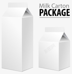 牛奶盒素材