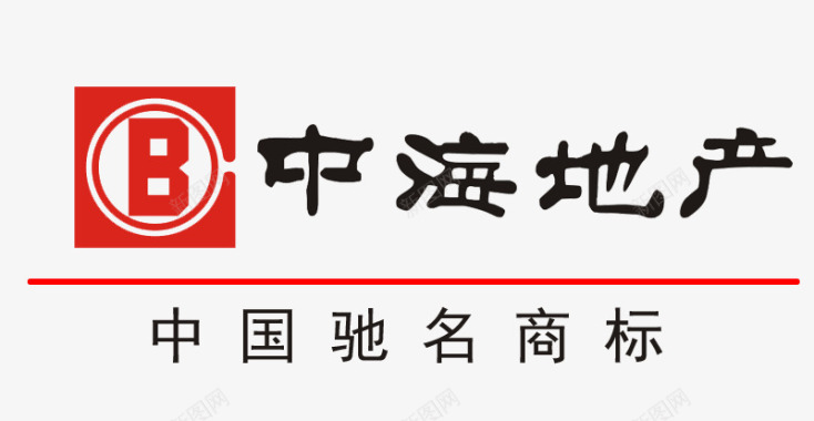 中海地产中国驰名商标图标图标