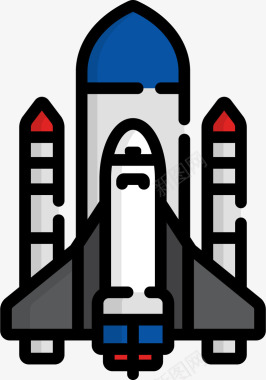 载人航天飞船图标图标