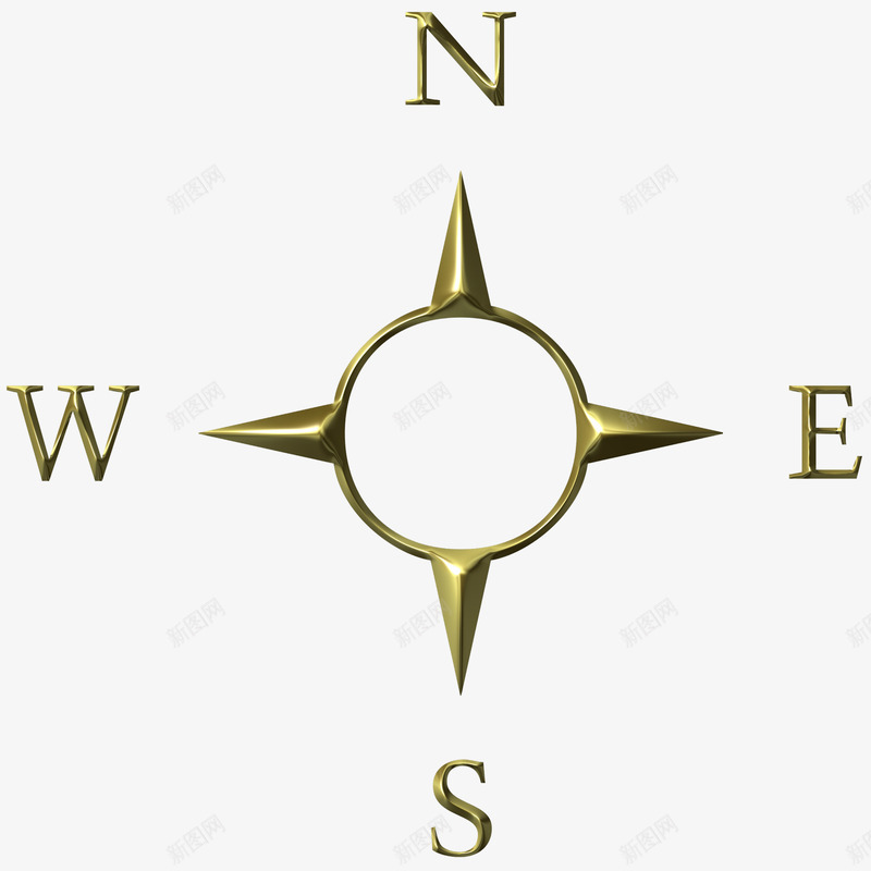 金色南北指针指引图案png免抠素材_88icon https://88icon.com 南北指针 导航设备 指引工具 探索 方向指引 磁性器具 航行导航