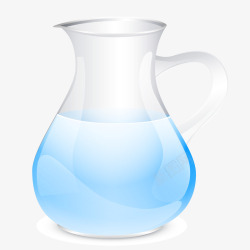 透明玻璃水壶素材