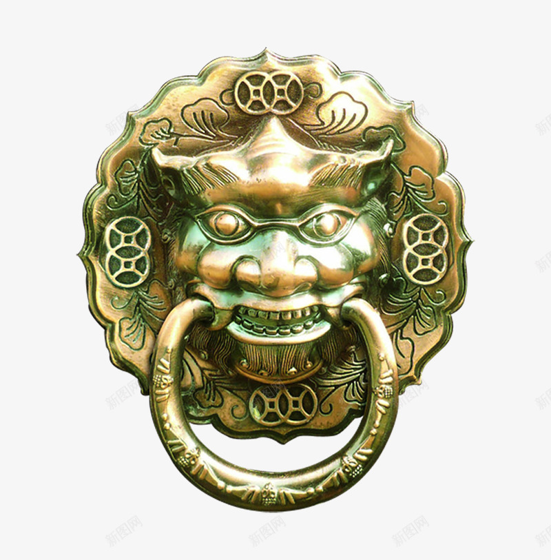 门把手png免抠素材_88icon https://88icon.com 金属 铜把手 门把手