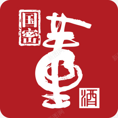 放射性标志董酒logo矢量图图标图标