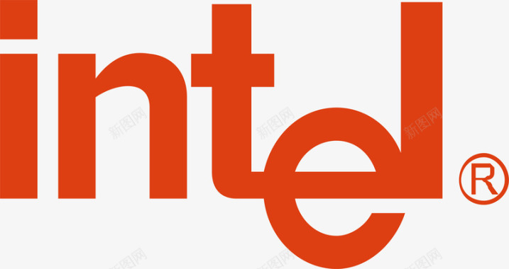 因特尔logo矢量图图标图标