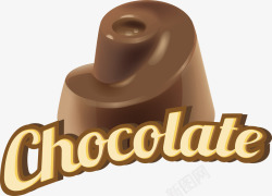 丝滑奶油巧克力素材