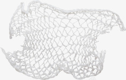 白色创意渔网素材