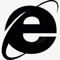 SEO和Web浏览器InternetExplorer徽标图标高清图片