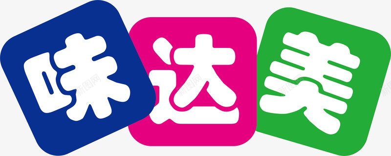 中国航天企业logo标志味达美logo矢量图图标图标
