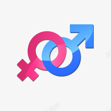 男女性别符号图标图标