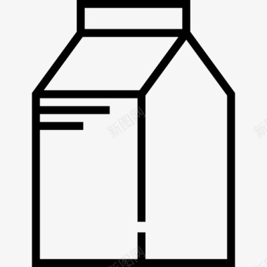 牛奶燕麦片牛奶图标图标