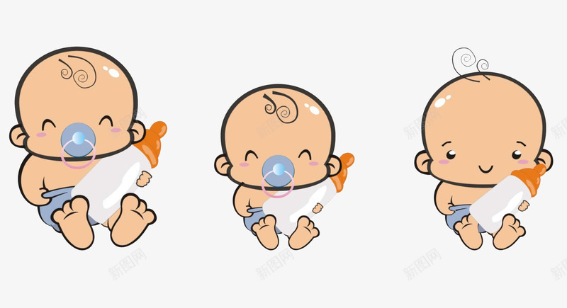 三个抱着奶瓶的卡通小孩png免抠素材_88icon https://88icon.com 三个小孩 喝牛奶 小孩喝奶 小孩子 开心可爱的 抱着奶瓶 有营养的