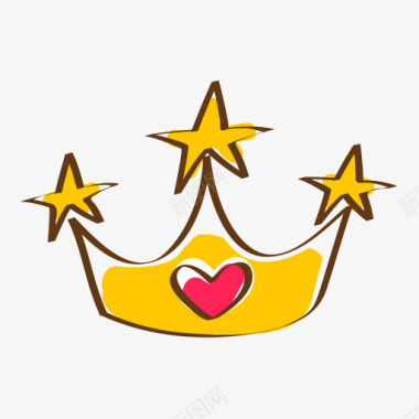 皇冠漂亮的皇冠图标图标