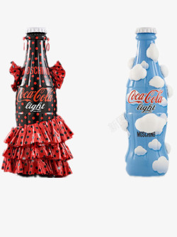 可乐创意瓶子素材