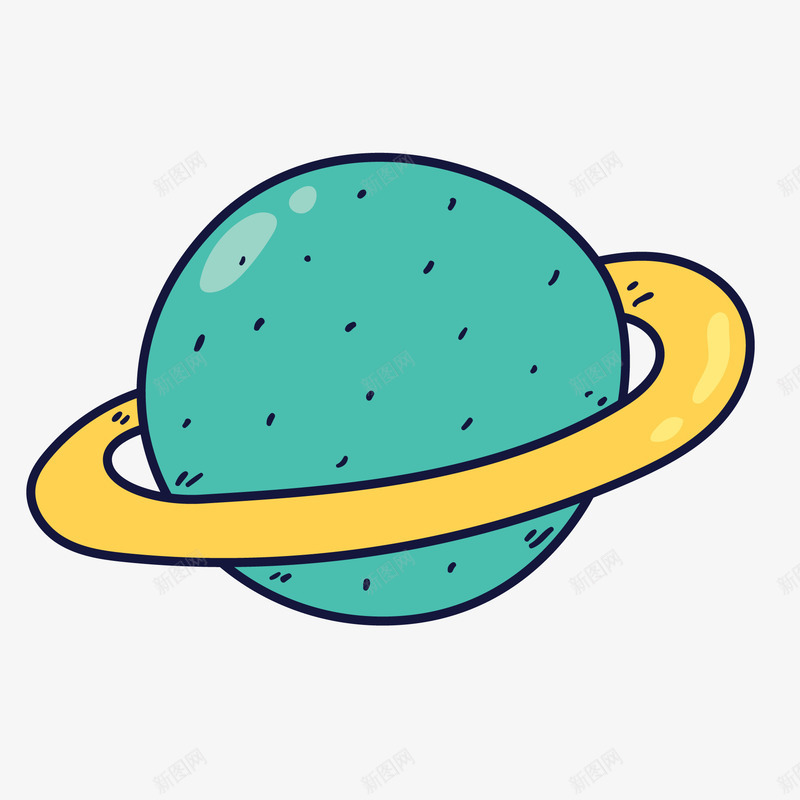 卡通创意太空的行星矢量图ai免抠素材_88icon https://88icon.com 世界 圆形 太空 宇宙 彩绘 手绘 球状 行星 矢量图