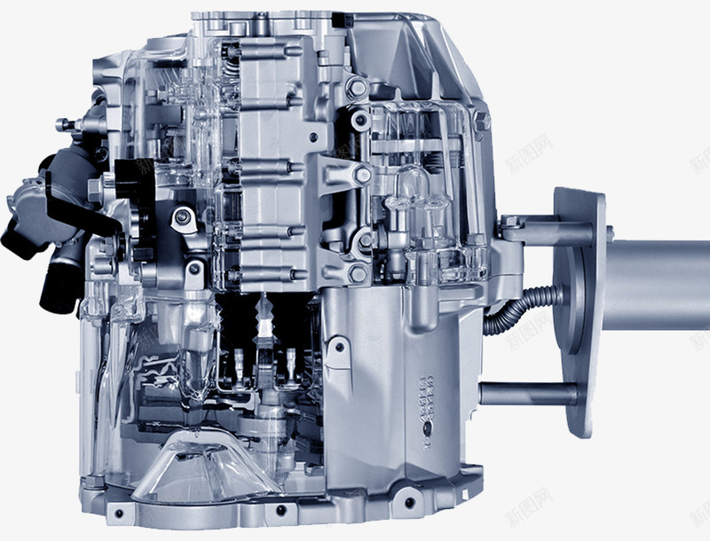 涡轮增压发动机png免抠素材_88icon https://88icon.com 机油 涡轮 金属连杆 零件