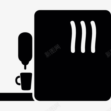 手摇咖啡机咖啡机图标图标