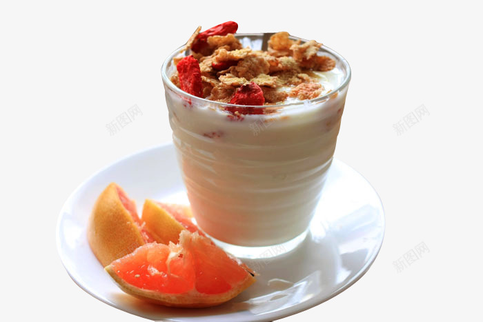 红枣牛奶png免抠素材_88icon https://88icon.com 杯子 橙子 牛奶 红枣