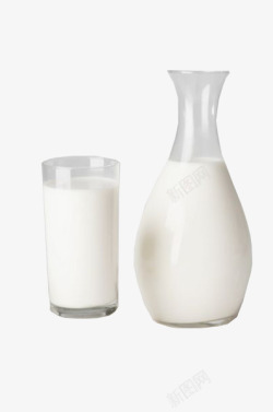 牛奶杯子牛奶水杯素材