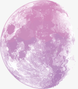 紫色渐变宇宙星球素材