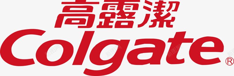 logo标识高露洁logo矢量图图标图标