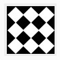 黑白菱格个性png免抠素材_88icon https://88icon.com 个性 设计 黑白