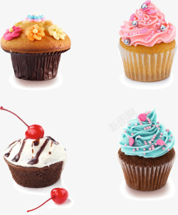美味小蛋糕素材