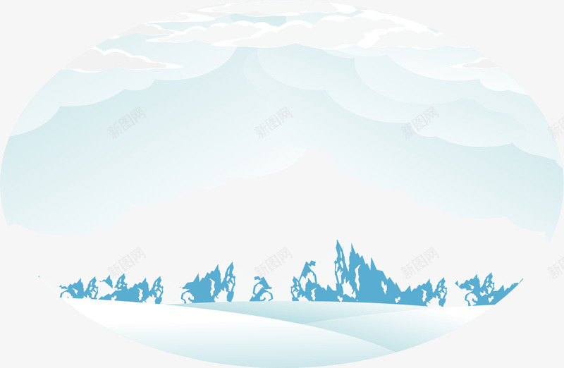 雪景冬天png免抠素材_88icon https://88icon.com 冬天 冬天雪景 深色底色 站内相似图 雪域 雪景