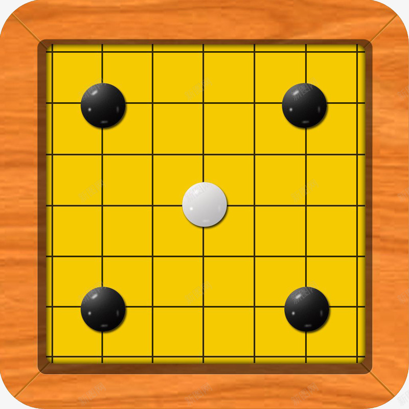 漂亮棋盘黑白棋png免抠素材_88icon https://88icon.com 中国棋子 休闲益智 围棋 棋子 白棋 黑棋 黑白棋