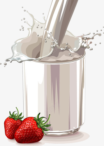 卡通杯子牛奶png免抠素材_88icon https://88icon.com 卡通 杯子 牛奶