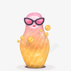 玻璃杯套娃matryoshkaspng免抠素材_88icon https://88icon.com Glasses matryoshka 套娃 玻璃杯