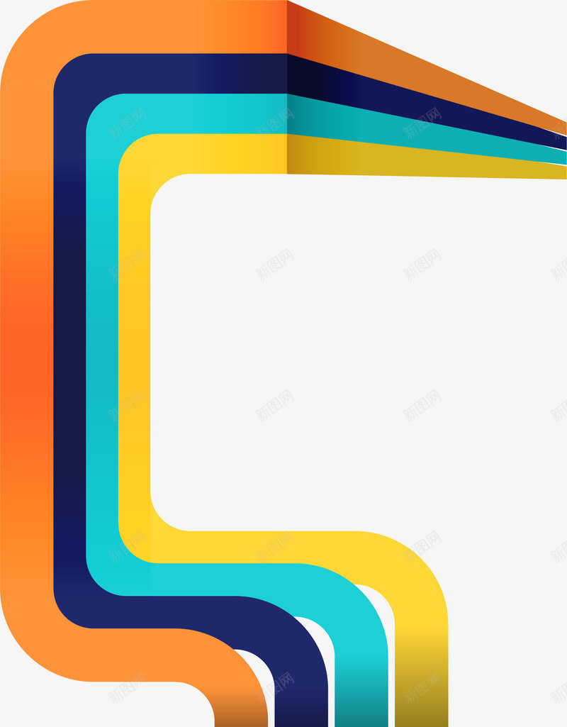 多彩简约框架边框纹理png免抠素材_88icon https://88icon.com 免抠PNG 多彩 框架 简约 边框纹理