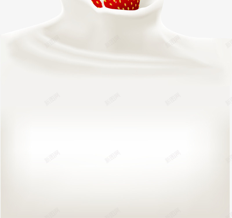清新牛奶草莓png免抠素材_88icon https://88icon.com 果实 水果 水果牛奶 清新草莓 牛奶 装饰图案