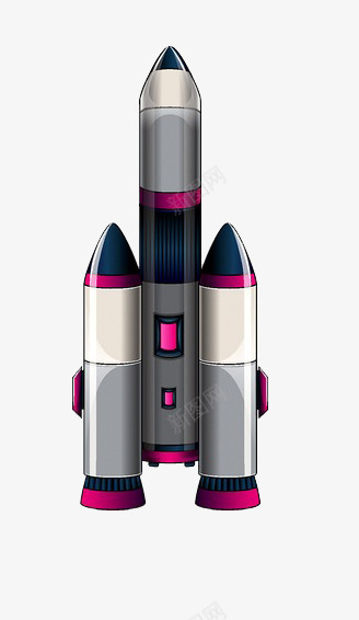 卡通火箭发射png免抠素材_88icon https://88icon.com 升空 发射 宇宙 火箭