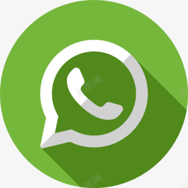 品牌WhatsApp图标图标