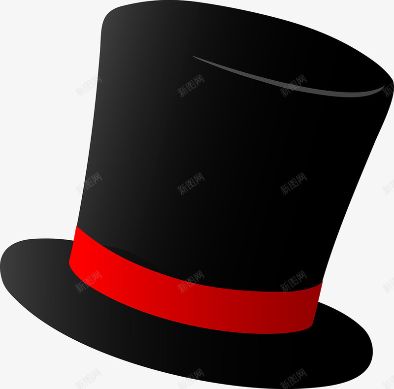 卡通黑色魔术帽png免抠素材_88icon https://88icon.com 卡通魔术帽 漂亮魔术帽 礼物 魔术帽 魔术帽子 魔术道具 魔法 黑色魔术帽
