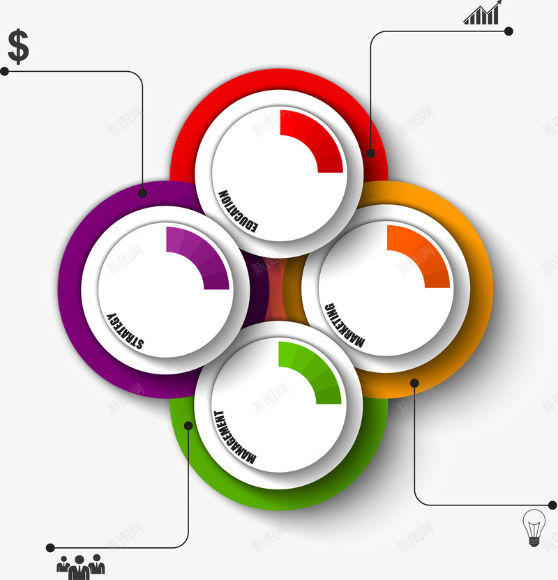 商务信息图表示意图png免抠素材_88icon https://88icon.com PPT 信息 商务 图表 多彩 步骤 流程 示意图 统计 说明