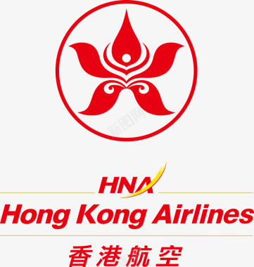 香港航空logo矢量图图标图标