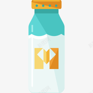 奶瓶牛奶图标图标