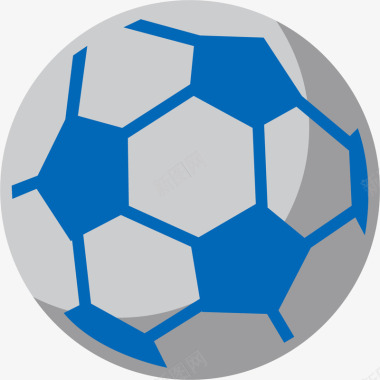奥运足球素材卡通简约运动项目装饰标志徽标足图标图标