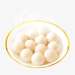 一碗汤圆素材