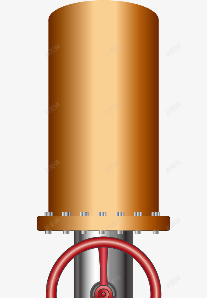 阀门螺旋管道矢量图ai免抠素材_88icon https://88icon.com 开关 立体螺旋管 螺旋管 螺旋管道下载 设置 金属管道 矢量图