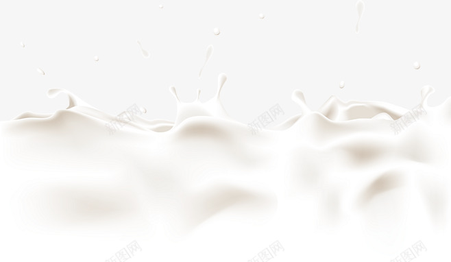 翻滚的牛奶饮料饮食物品png免抠素材_88icon https://88icon.com 牛奶 物品 翻滚 饮料 饮食