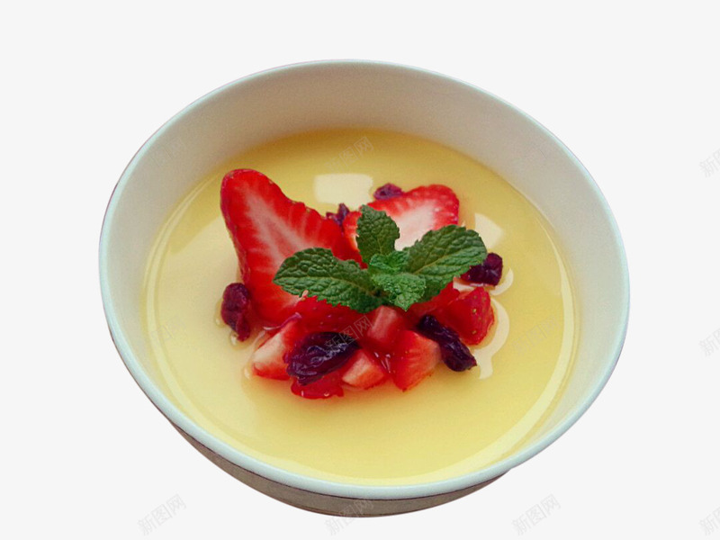 牛奶炖鸡蛋png免抠素材_88icon https://88icon.com 快手甜点 牛奶 美食素材 草莓 蔓越莓 薄荷 鸡蛋