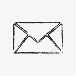 post接触电子邮件信封信邮件后社会信图标高清图片
