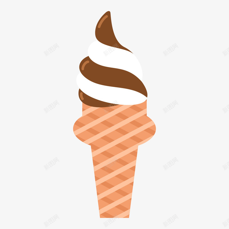 手绘巧克力牛奶冰淇淋png免抠素材_88icon https://88icon.com 冰淇淋 巧克力 手绘 手绘巧克力牛奶冰淇淋 牛奶